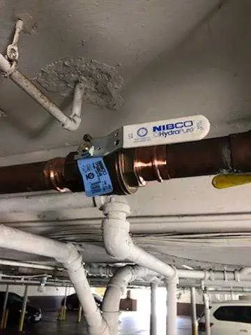 Copper pipe repair and valve work for Backflow Testing in Webb